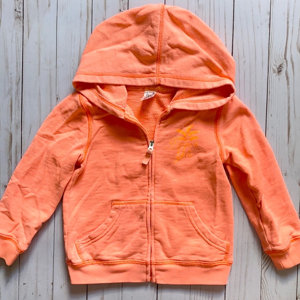 Bright Orange Hoodie
